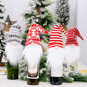 Assorted 2-Piece Wine Bottle Covers
