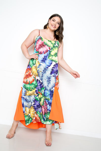 Splice Tropical Dress - FabulousFixx