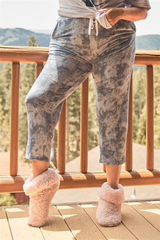 Tie-Dye High-Waisted Sweatpants - FabulousFixx