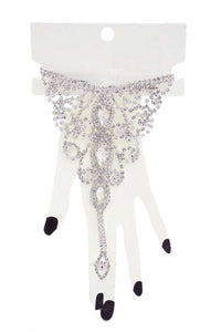 Marquise Rhinestone Hand Ring Bracelet - FabulousFixx