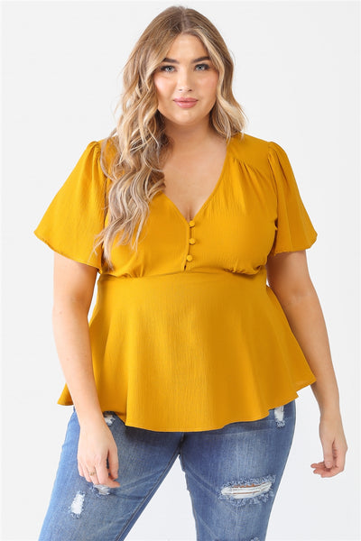 Tie Detail Flare Top