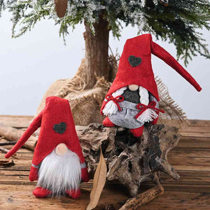 2-Piece Heart Pointed Hat Faceless Gnomes