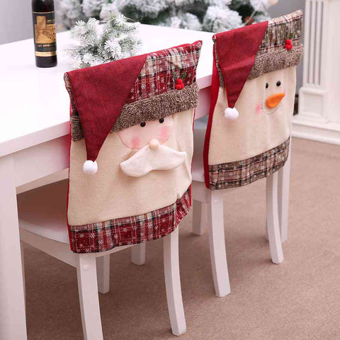 Pom-Pom Trim Chair Cover